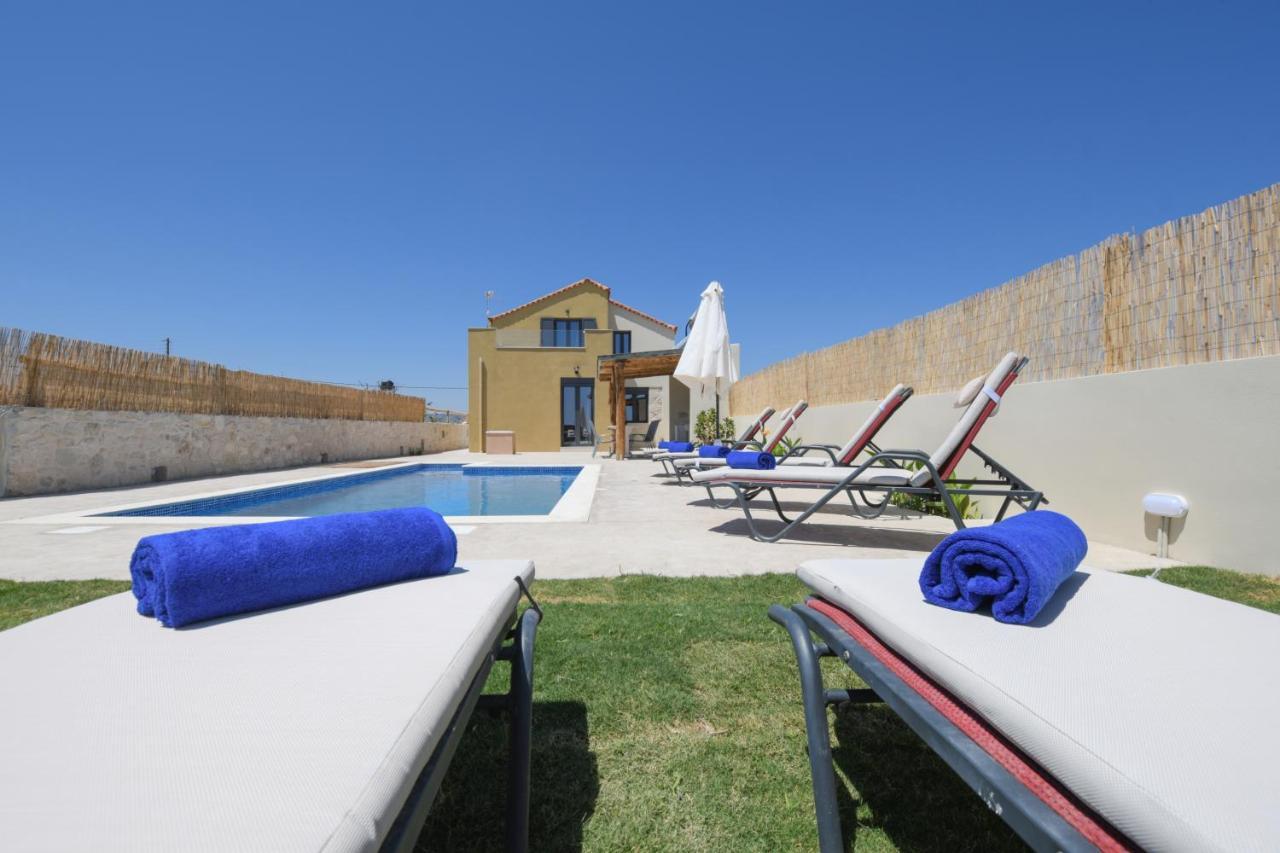Episkopí- Rethimno Arismari Villa - Heated Private Pool מראה חיצוני תמונה