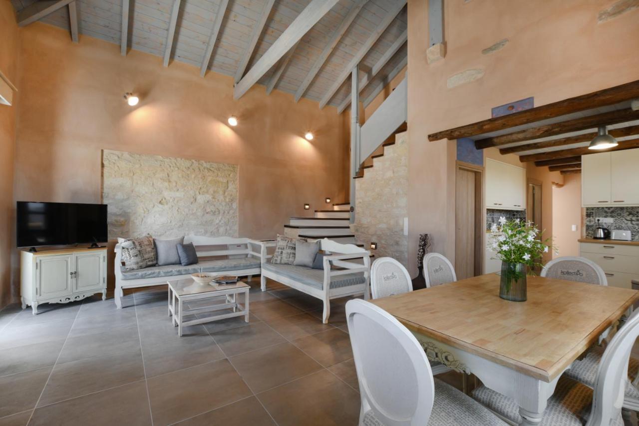 Episkopí- Rethimno Arismari Villa - Heated Private Pool מראה חיצוני תמונה